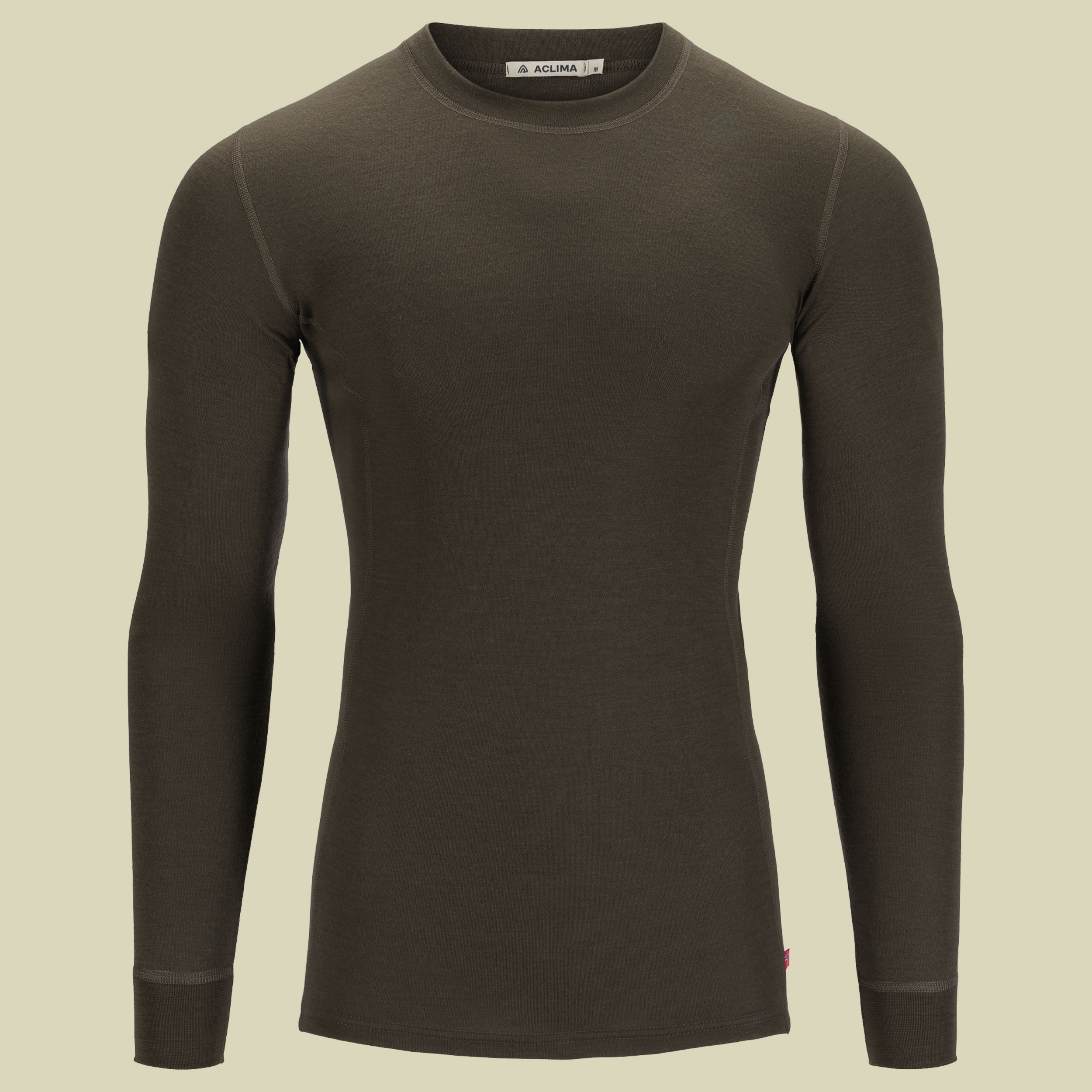 Bild von Aclima - WW Crew Neck - Merinounterwäsche Gr L oliv