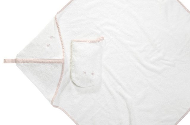 Bild von Stokke Kapuzenhandtuch Kapuzenbadetuch für Ihr Baby aus weicher Frottee und 100 % Baumwolle