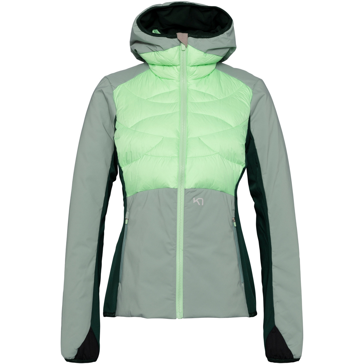 Bild von Kari Traa - Women's Tirill Thermal Jacket - Daunenjacke Gr S türkis/grün