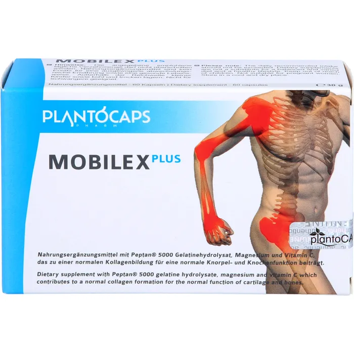 Bild von Plantocaps Mobilex Plus 60 Kapseln - Nahrungsergänzungsmittel