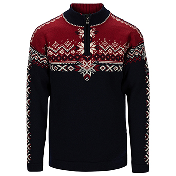 Bild von 140th Anniversary Sweater Men mehrfarbig 3 Größe M  Farbe navy/red rose/off white