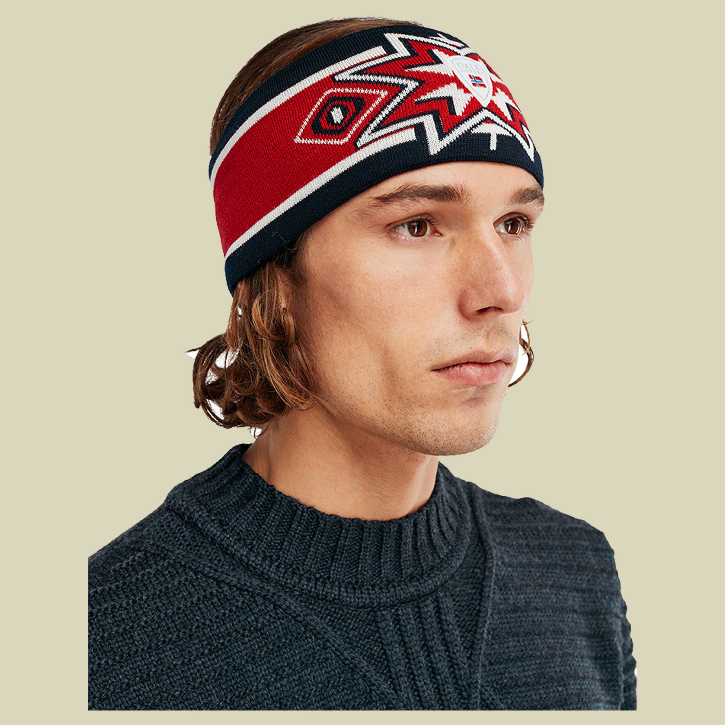 Bild von Olympia Headband Größe one size Farbe raspberry navy offwhite