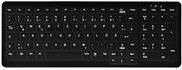 Bild von CHERRY Active Key MedicalKey AK-C7000 - Tastatur - kompakt, hygienisch, Wischdesinfektion - kabellos - 2,4 GHz - QWERTZ - Deutsch - Schwarz (AK-C7000F-FU1-B/GE)