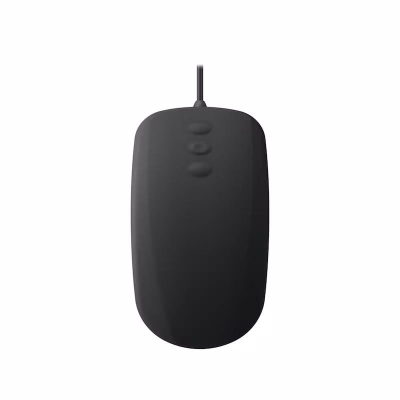 Bild von CHERRY AK-PMH3 Medical Mouse 3-Button Scroll Hygiene-Maus kabelgebunden schwarz