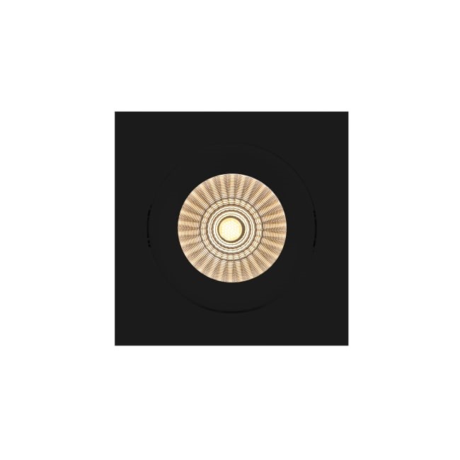 Bild von SLC LED-Einbaustrahler DL04 SQUARE schwarz 3000K SLC1239