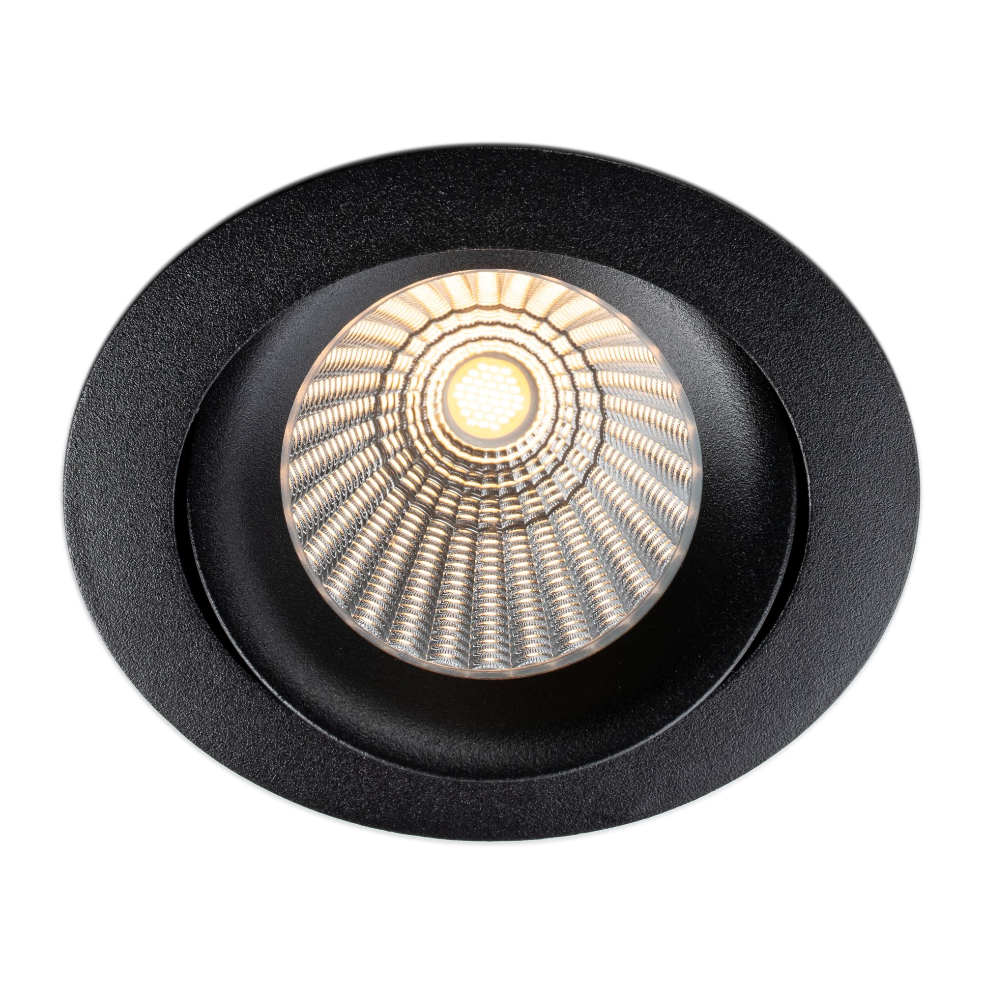 Bild von SLC LED-Einbaustrahler DL04 ROUND schwarz 2700K DALI SLC1103D