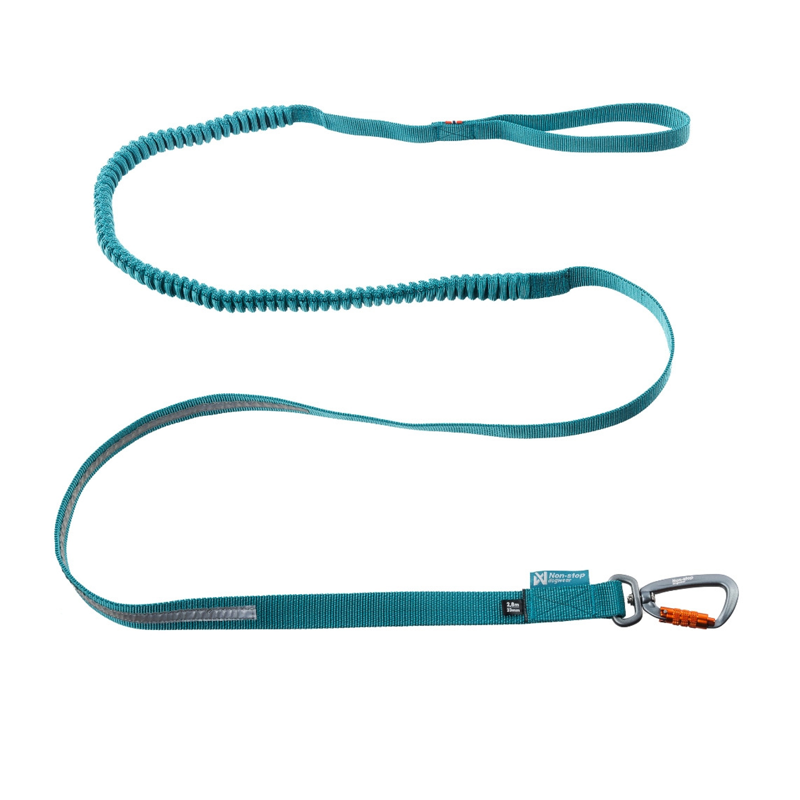 Bild von Non-stop dogwear BUNGEE TOURING LEASH 2,8m/23mm Teal | 15392