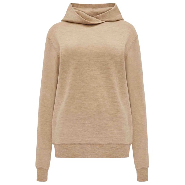 Bild von We Norwegians - Women's Tind Classic Hoodie - Merinohoodie Gr L beige