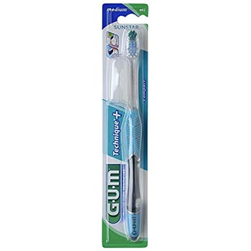 Bild von GUM Technique + ZahnbÃ¼rste kompakt medium
