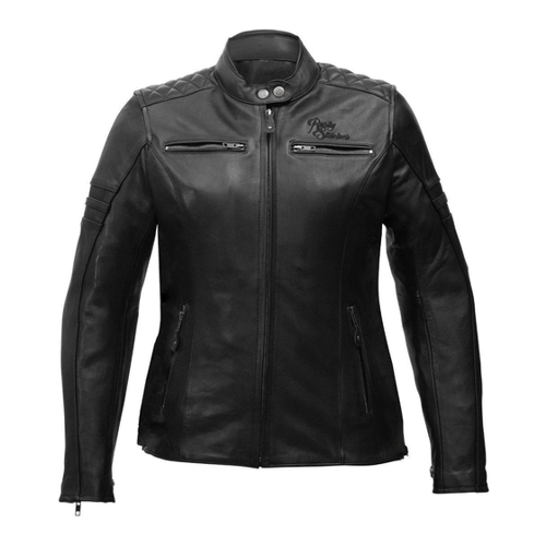 Bild von Rusty Stitches Super Joyce Damen Motorrad Lederjacke