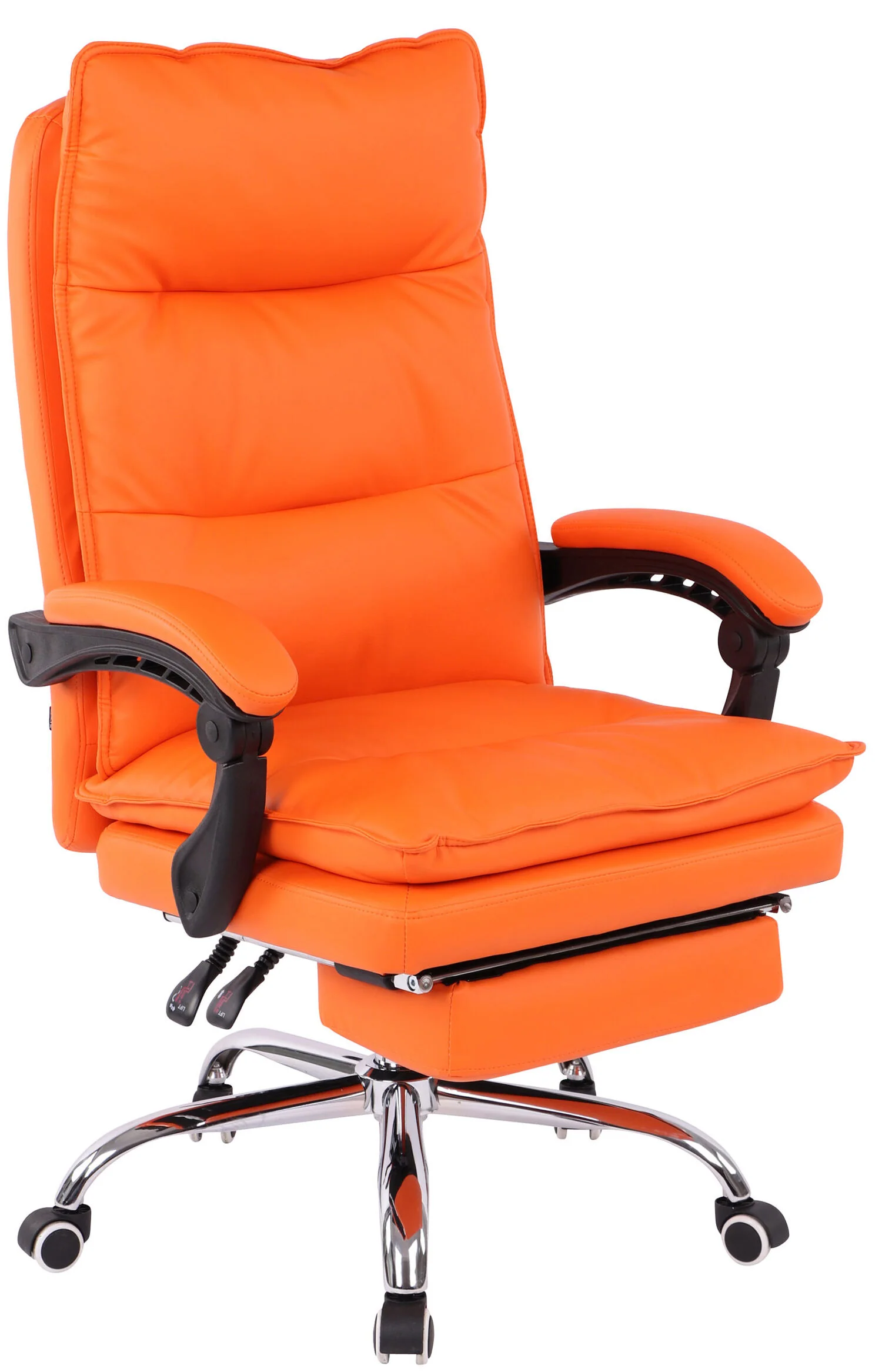 Bild von TPFLiving Bürostuhl Poncho Kunstleder - Orange