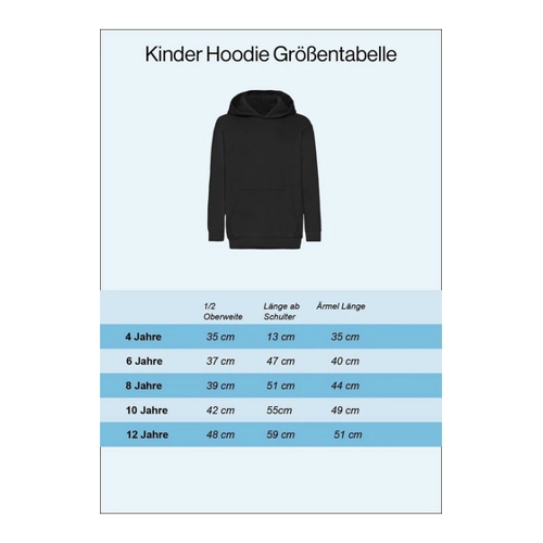 Bild von Youth Designz Kapuzenpullover "Kindergarten Hallo" Kinder Hoodie Pullover mit lustigem Frontprint