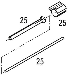 Bild von SRAM Ersatz für Super 7 (Typ H 7213) mit Rücktrittbremse