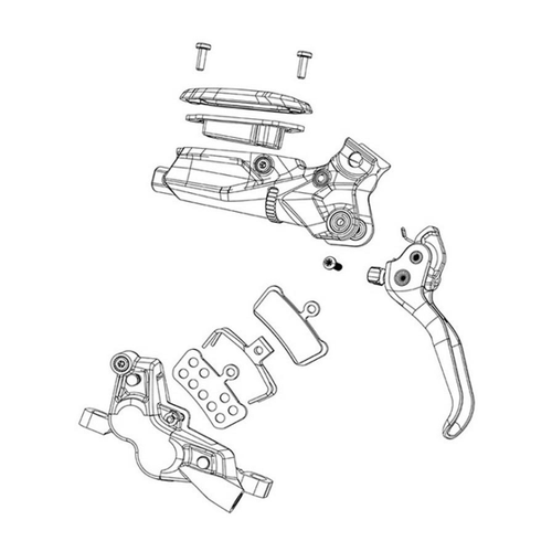 Bild von SRAM Unisex – Erwachsene Bremssattel 03073723