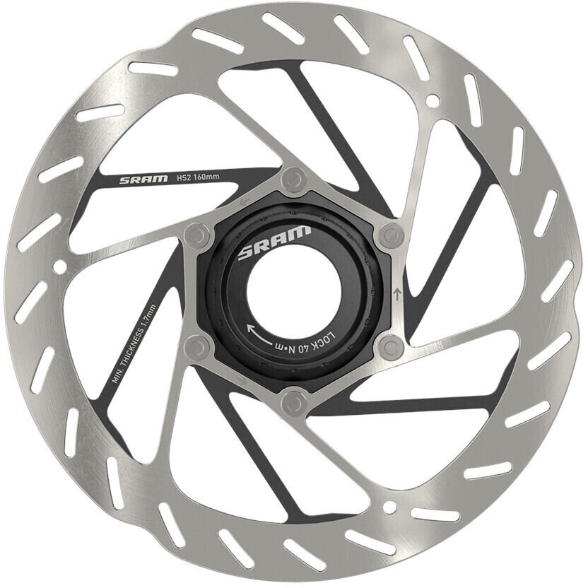 Bild von SRAM HS2 Rounded CenterLock Bremsscheibe, inkl. Lockring
