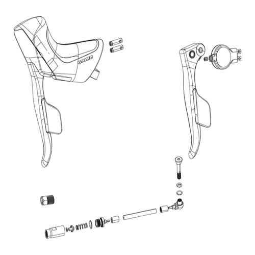 Bild von Sram Unisex – Erwachsene Bremshebel 2039100302: Hochwertiges Ersatzkit für Bremshebel