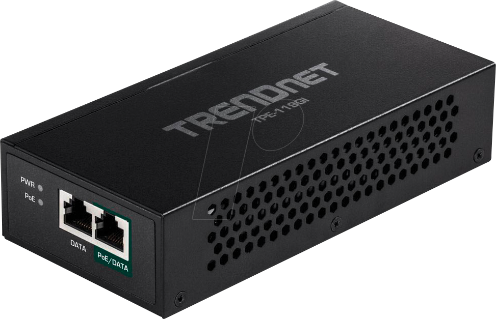 Bild von TRENDnet TPE-119GI - Power Injector - 90 Watt - für TPE BG102G, BG182G