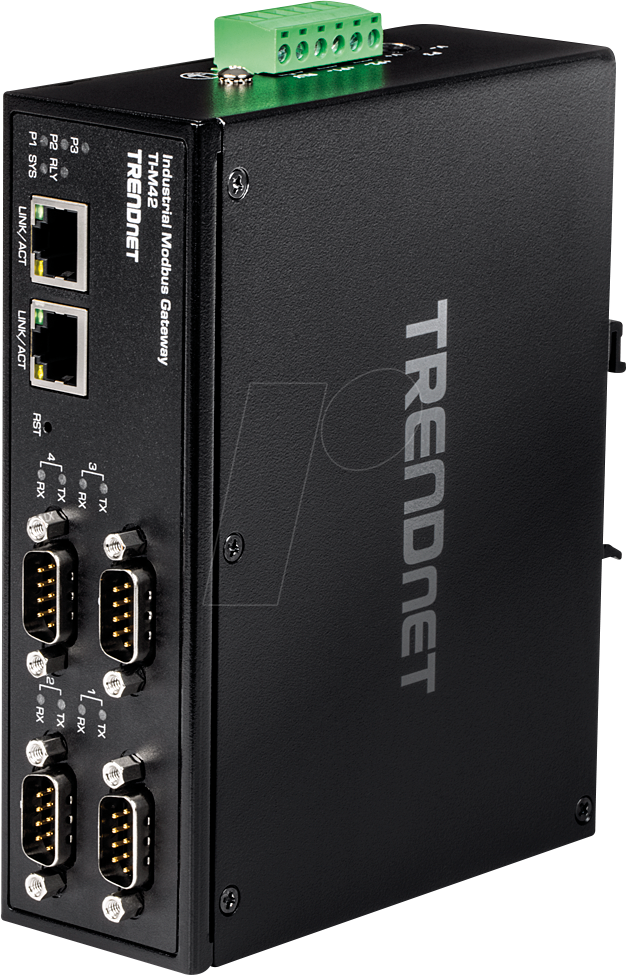 Bild von Trendnet TI-M42 - Gateway - industriell - 4 Anschlüsse, Data Converter