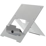 Bild von R-Go Laptopständer 25,40cm (10)-22 Max.5KG Riser verstellbar silber (RGORISTSI)