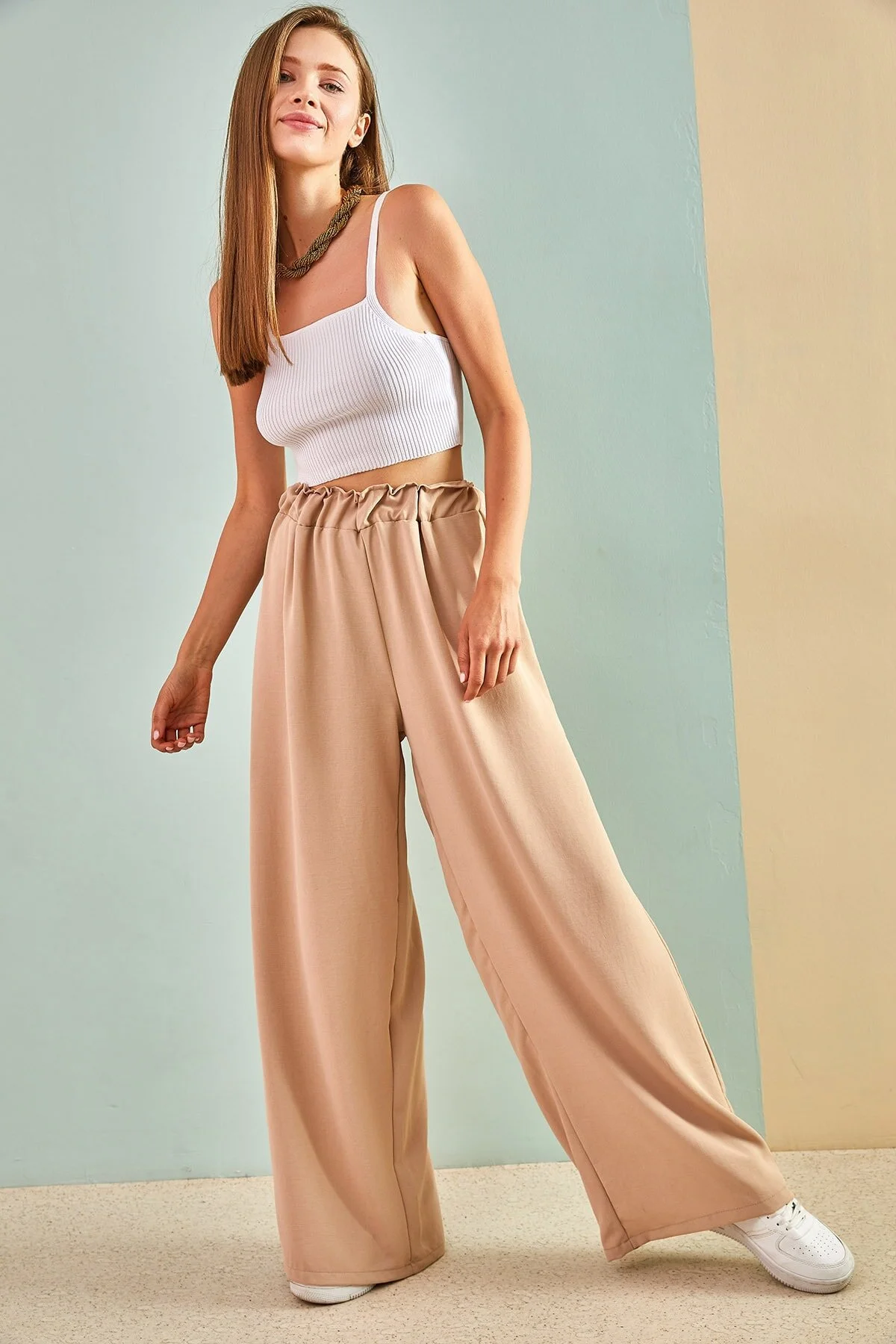 Bild von Bianco Lucci Hose Ayrobin Mit Elastischem Bund 15160 für Damen - Standard
