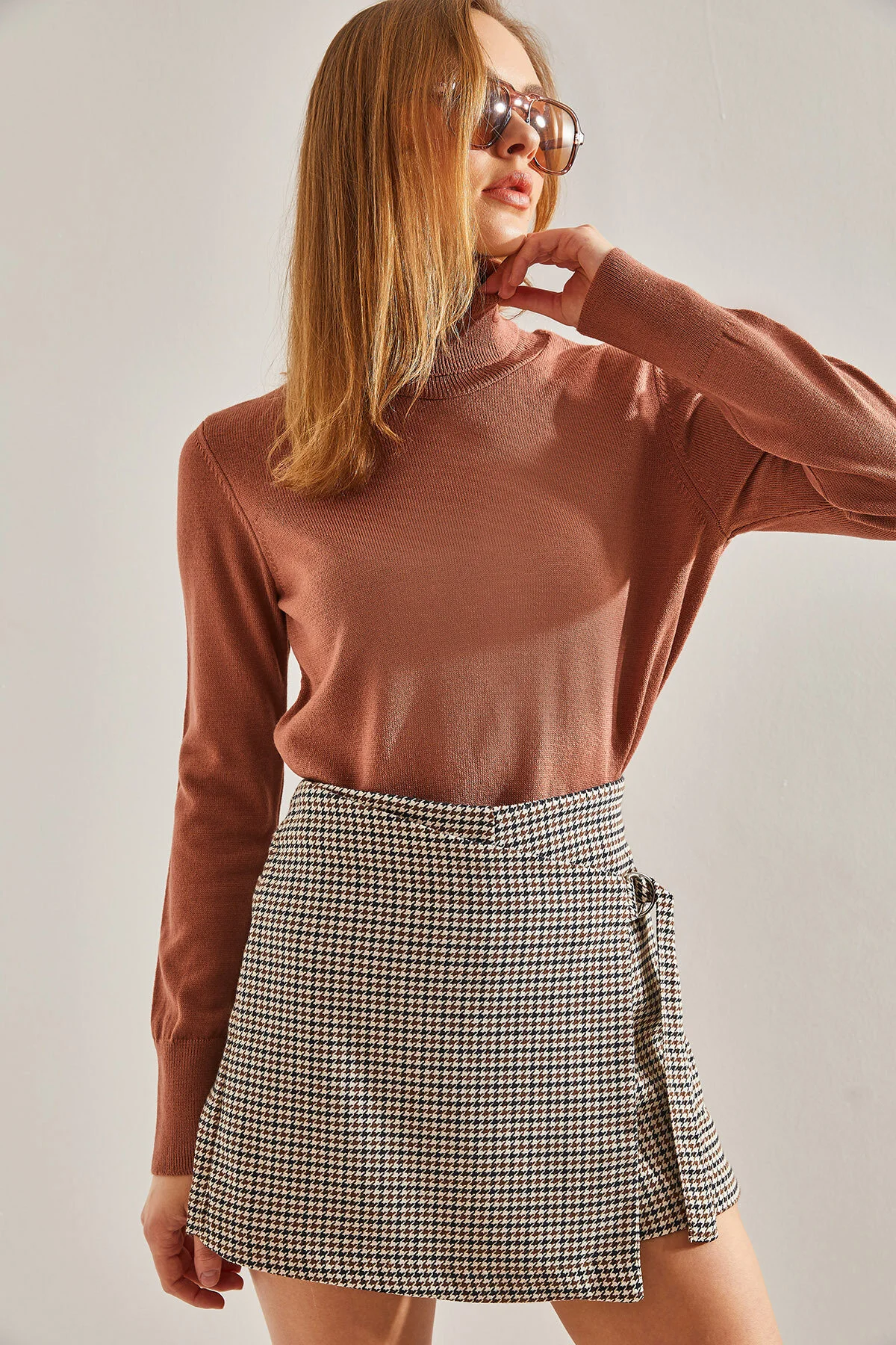 Bild von Bianco Lucci Rollkragenpullover für Damen - S