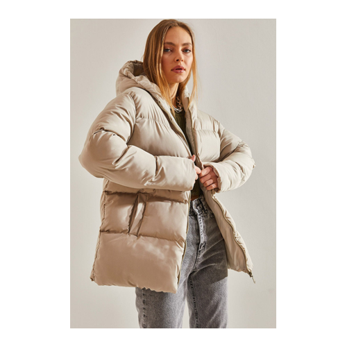 Bild von Bianco Lucci Puffermantel Mit Kapuze – Stilvoll und Bequem für Damen