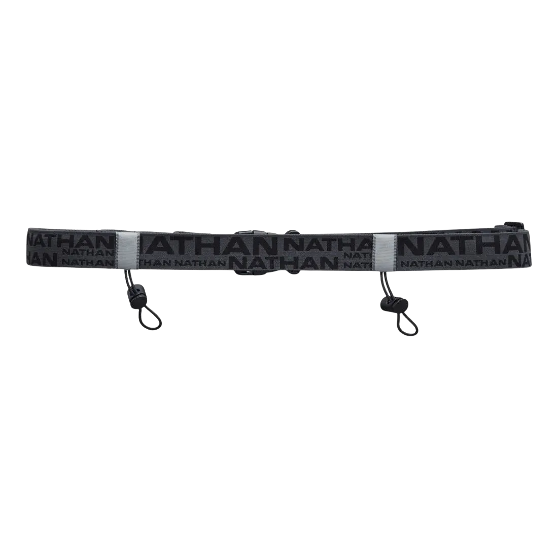 Bild von Nathan Race Number Natrion Waistbelt Startnummernband (Schwarz One Size) Laufzubehör