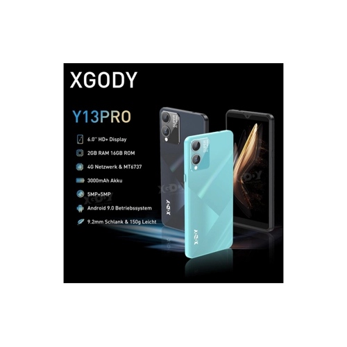 Bild von XGODY Y13 Pro Smartphone (6 Zoll, 5 MP Kamera, 16GB ROM)