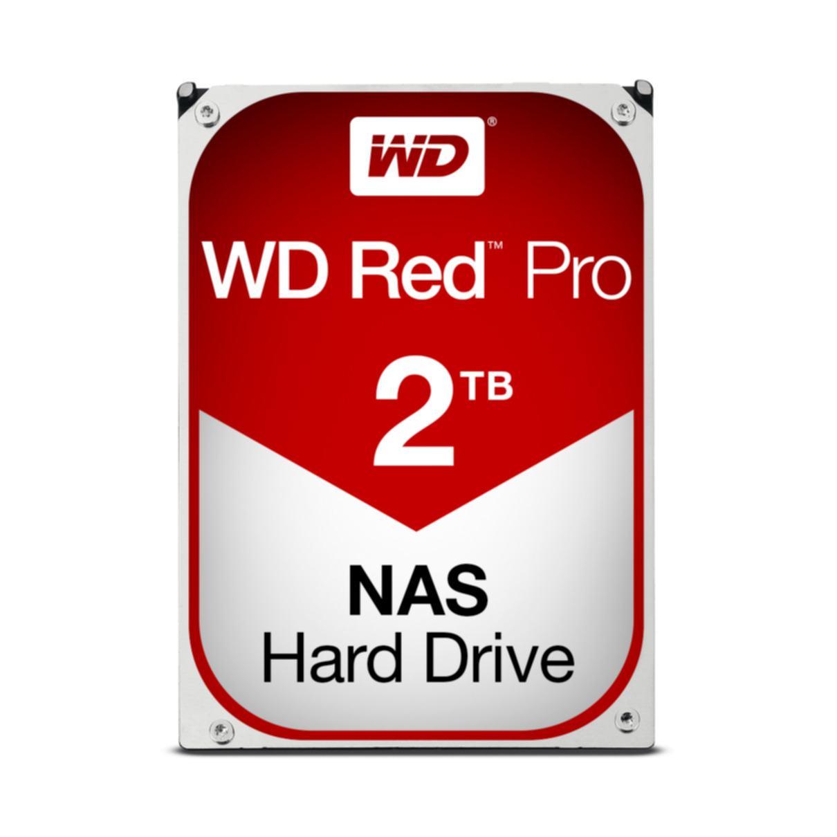 Bild von Western Digital WD Red Pro NAS-Festplatte 2 TB, (SATA 6 Gb/s, interne HDD-Festplatte (2 TB) 3.5