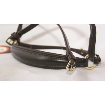 Bild von Hans Melzer Horse Equipment Hans Melzer Reithalfter hannoversch braun/messing Pony