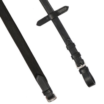 Bild von Hans Melzer Horse Equipment Hans Melzer Zügel feingummiert 15mm mit Stopper Pony