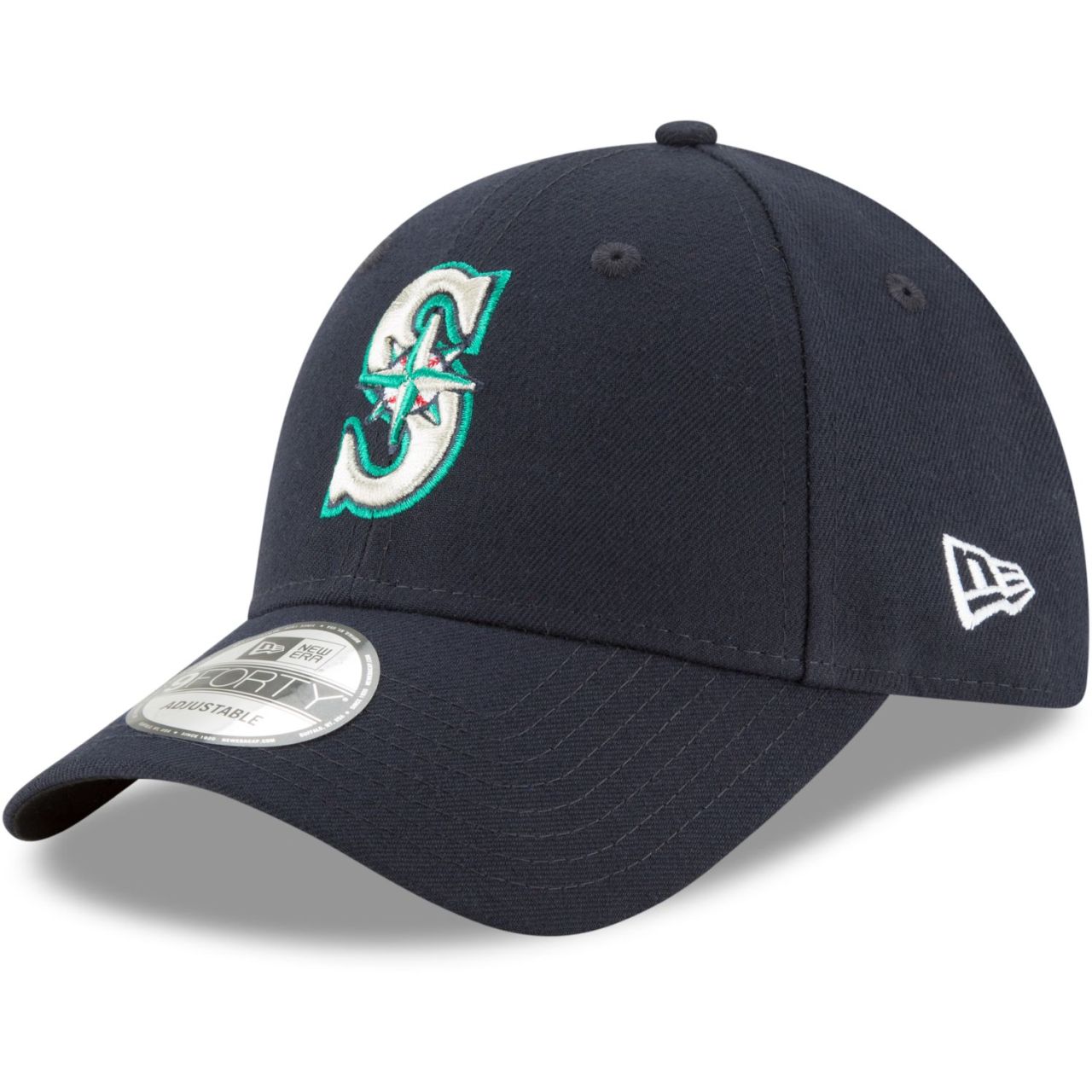 Bild von New Era Seattle Mariners MLB The League Navy 9Forty Adjustable Cap - One-Size