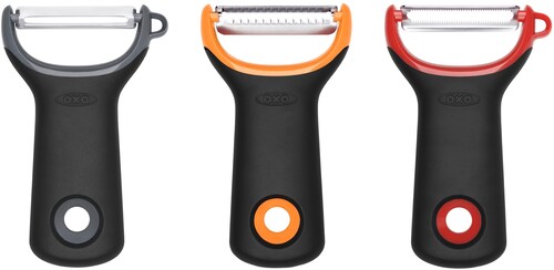 Bild von OXO Good Grips Kartoffelschäler »Schäler-/Peeler-Set«, (Set, 3 tlg.), mit Edelstahlklinge