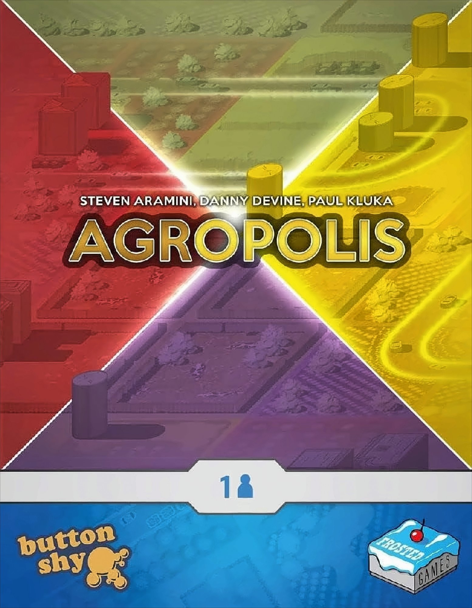 Bild von Agropolis – Pegasus Spiele Kartenspiel für nachhaltige Bauernhöfe - Akzeptabel