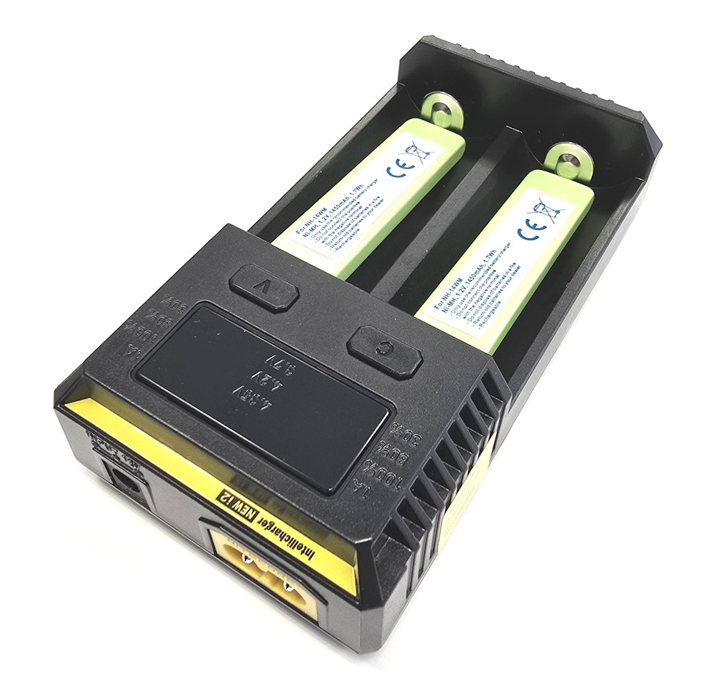 Bild von Ladegerät für Ersatzakku Sony AD-N55BT AY3364 BN-R1210 BN-R127 NH-14WM + 2x E...