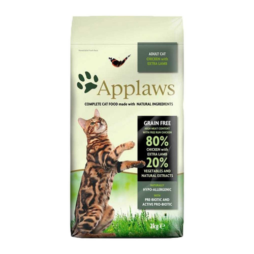 Bild von Applaws Adult Cat Huhn & extra Lamm 2kg - Das ideale Futter für anspruchsvolle Katzen