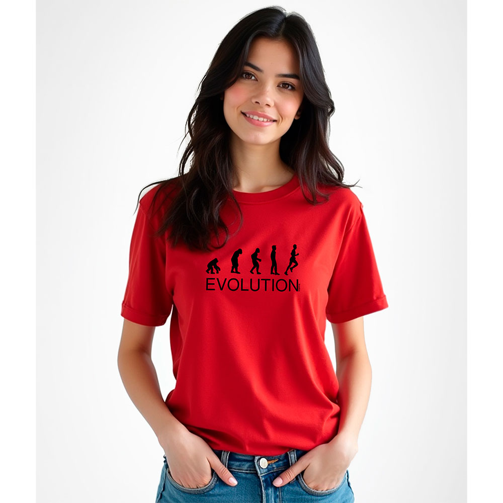 Bild von Kruskis Evolution Running Short Sleeve T-shirt Rot XL Frau
