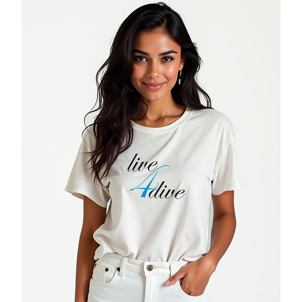 Bild von Kruskis Live 4 Dive Woman Short Sleeve T-shirt Weiß S Mann