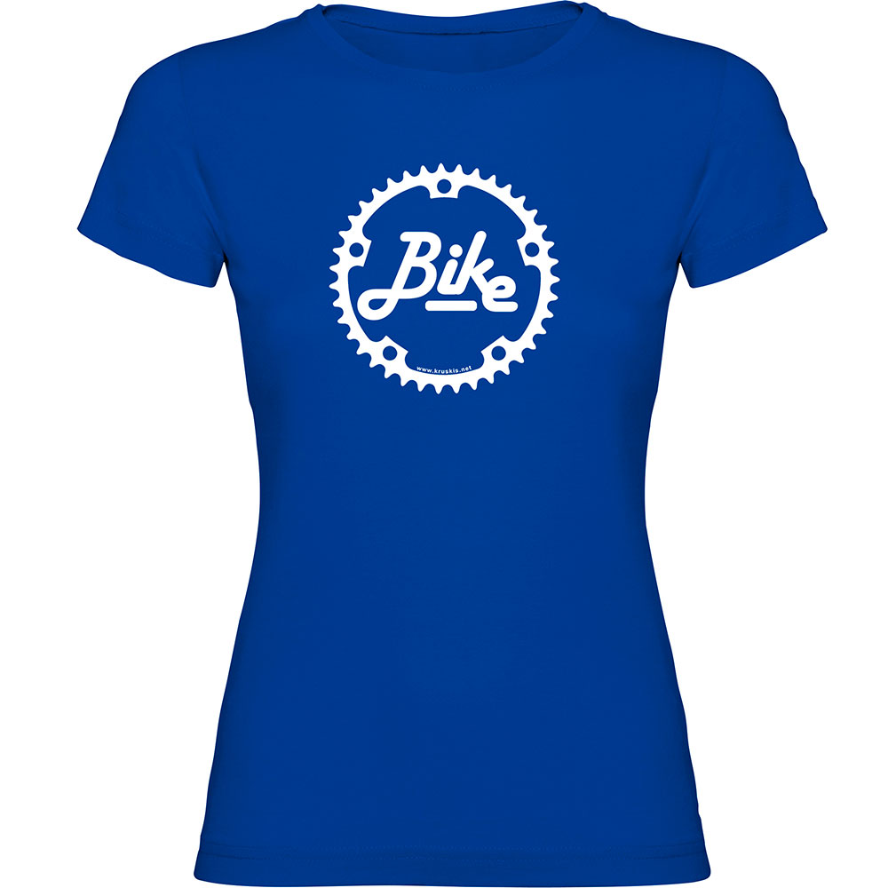 Bild von Kruskis Chainring Short Sleeve T-shirt Blau L Frau