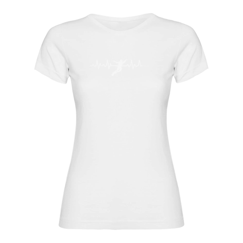 Bild von K KRUSKIS – T Shirt Tauchen Diving Heartbeat Langarm Frau – S, Rot