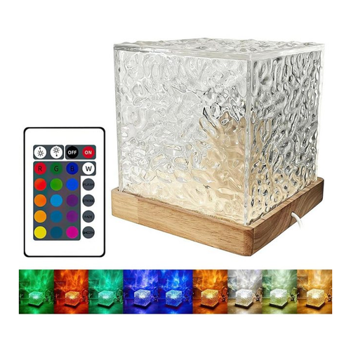 Bild von BlingBin LED Nachtlicht Wasserwellen Tischlampe – Innovatives Design für jeden Raum