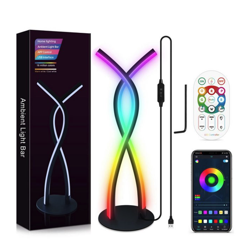 Bild von BlingBin LED Nachttischlampe RGBIC Tischlampe