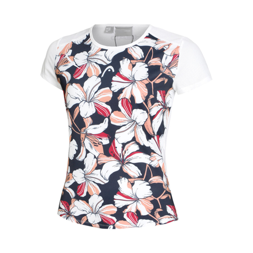 Bild von Tie Break T-Shirt Damen - Weiß von HEAD