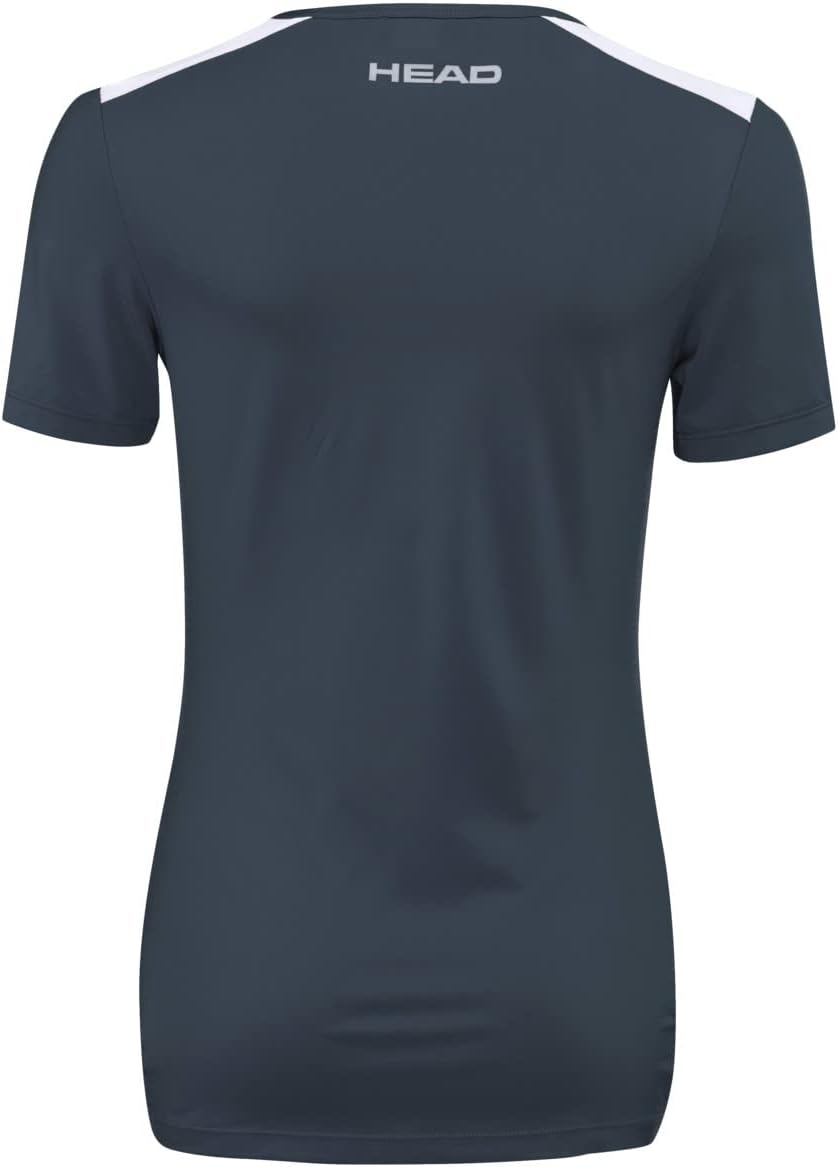 Bild von Club 22 Tech T-Shirt Damen - Weiß, Dunkelblau