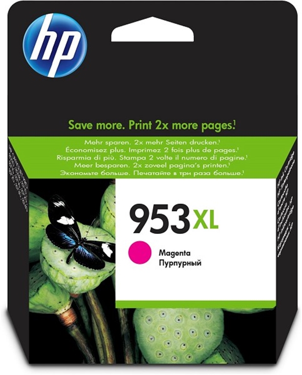 Bild von HP 953XL High Yield Magenta Original Ink Cartridge (rot)