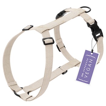 Bild von STUCH - Hundegeschirr Vegan PureControl - verstellbar, Farbe:Beige, Größe:XS