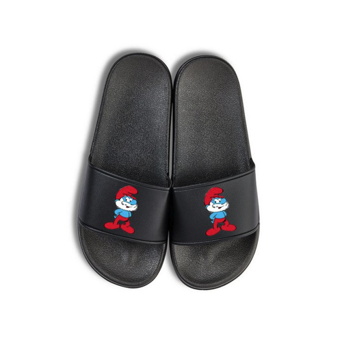 Bild von Youth Designz Papa Schlumpf Unisex Badelatschen – Komfort für Groß und Klein