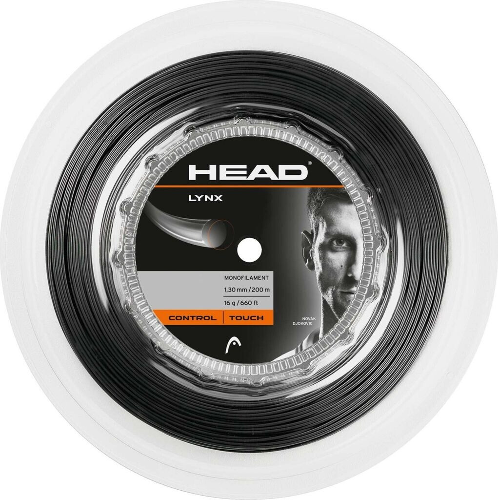 Bild von Head Lynx Rolle Tennis-Saite, Anthrazit, 1.30 Mm / 16 g
