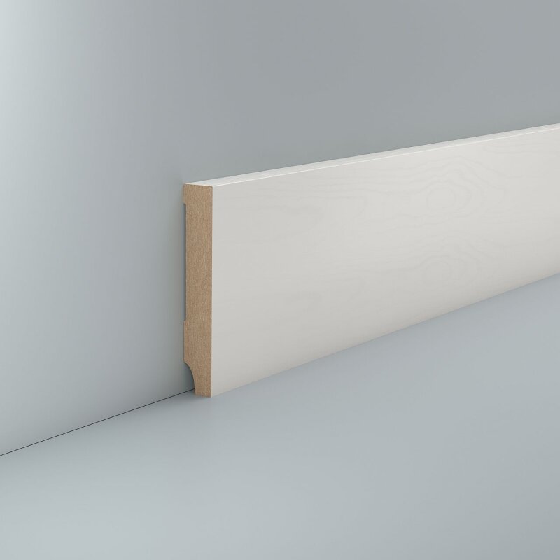 Bild von Sockelleiste Villach 13x80 MDF foliert RAL 9010