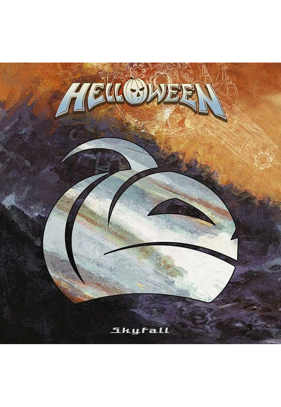 Bild von Helloween - Skyfall Ltd. Orange/Black Inkspot - Colored Mini Vinyl